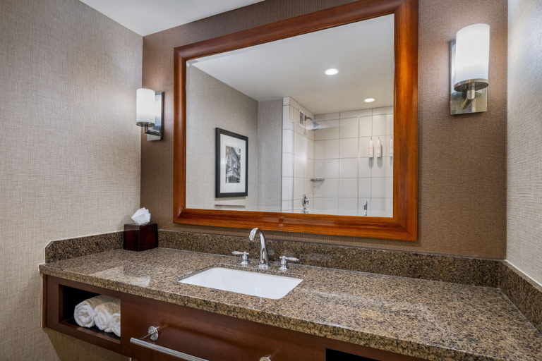 Bathroom 4, Marriott Macon City Center, Bibb