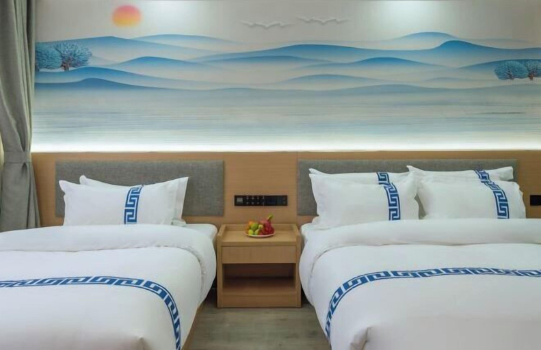 Bedroom, Jibolong Hotel, Lijiang