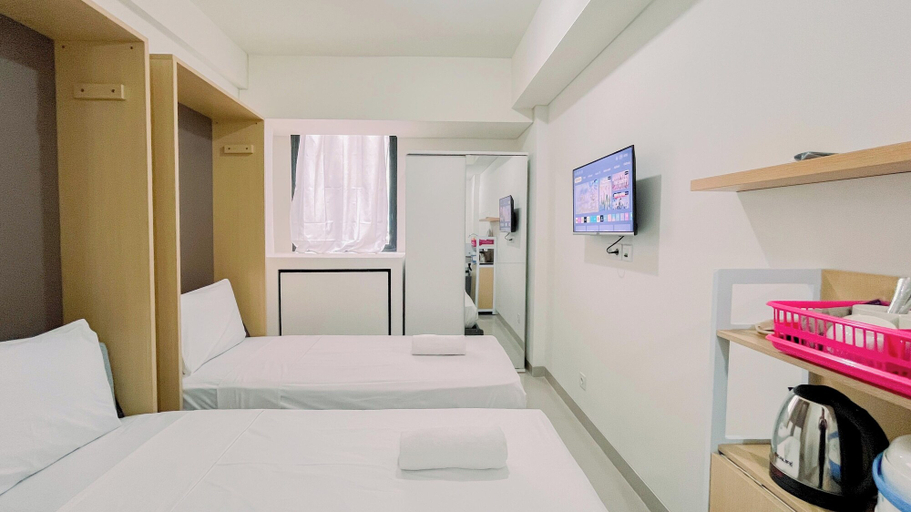 Bedroom 2, Homey Studio (No Kitchen) Apartment Bandaraya - Tallasa City Makassar, Makassar