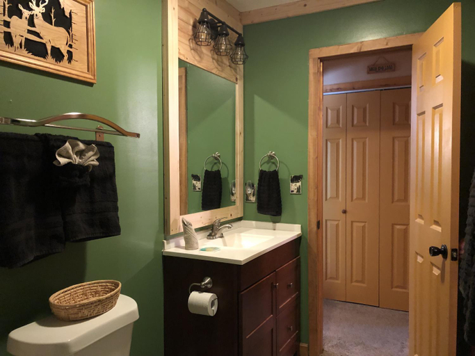 Bathroom 3, Amazing Dreams cabin, Sevier