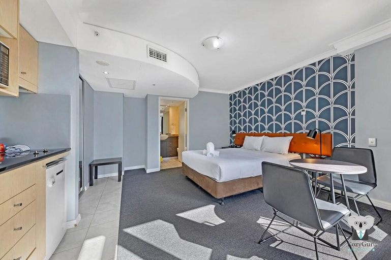 Bedroom 2, KozyGuru | Sydney CBD | Vibrant City Studio, Sydney