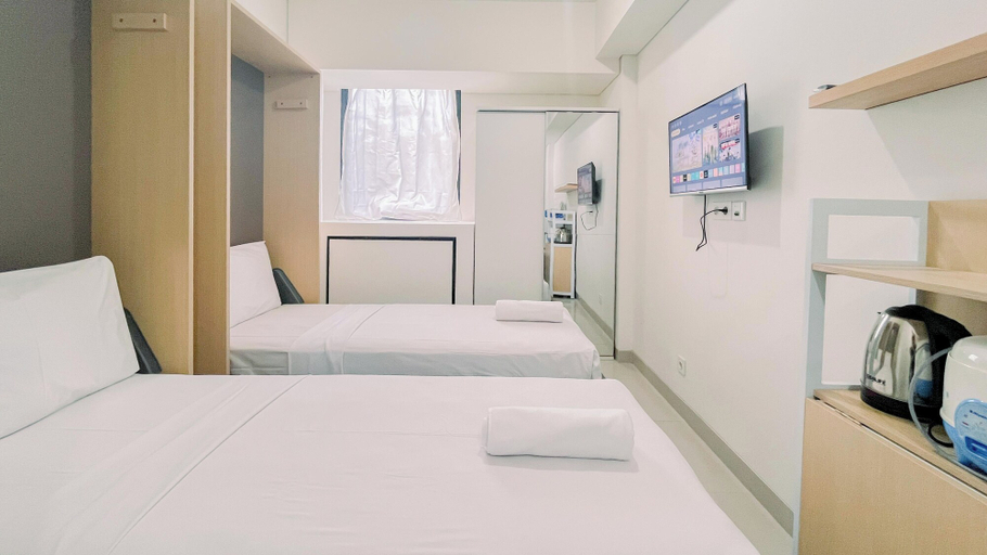 Bedroom 3, Modern Look Studio (No Kitchen) Apartment Bandaraya - Tallasa City Makassar, Makassar