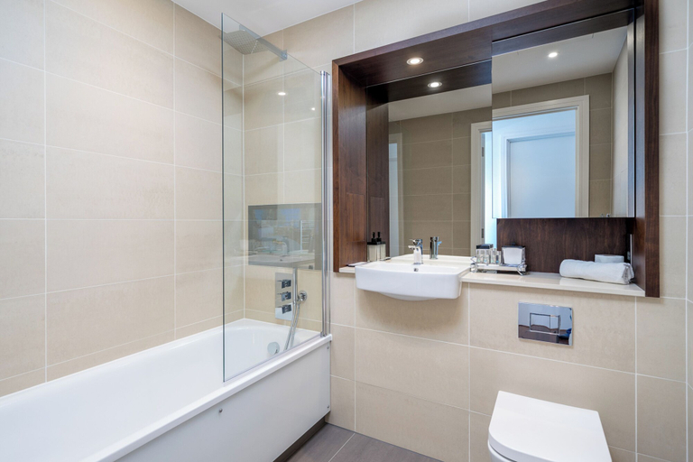 Bathroom 3, PREMIUM 2Bed in Canary Wharf with VIEWS, London