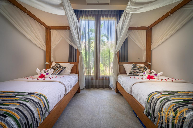 Bedroom 2, Mountain Villa Aina Lokahi - With a fantastic view!, Buleleng
