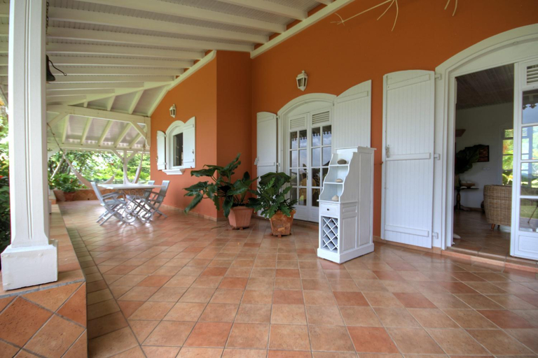 Balcony/terrace 3, Villa avec piscine et vue mer (MQRO08), Le Robert