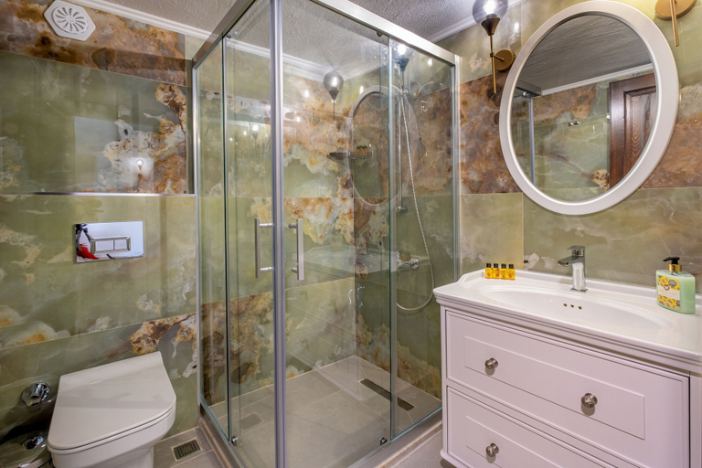 Bathroom 3, White Garden Villas, Kaş