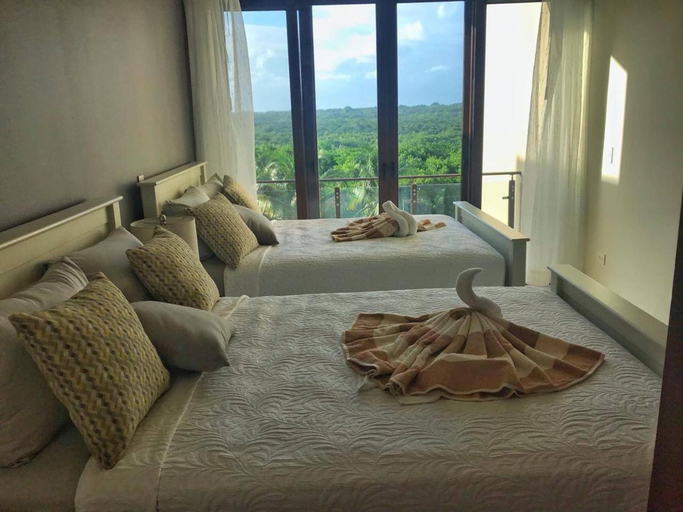 Bedroom 3, Deluxe New Beachfront Penthouse in Akumal, Cozumel
