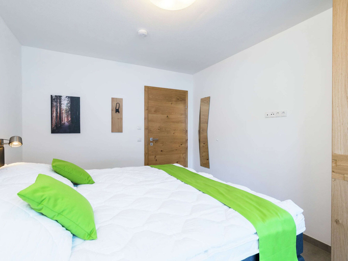 Bedroom 2, Apartment in ski Area in Leogang With Sauna, Zell am See