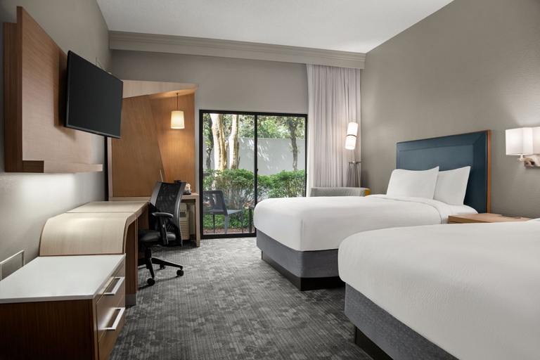 Bedroom 4, Courtyard by Marriott Lafayette Airport, Lafayette