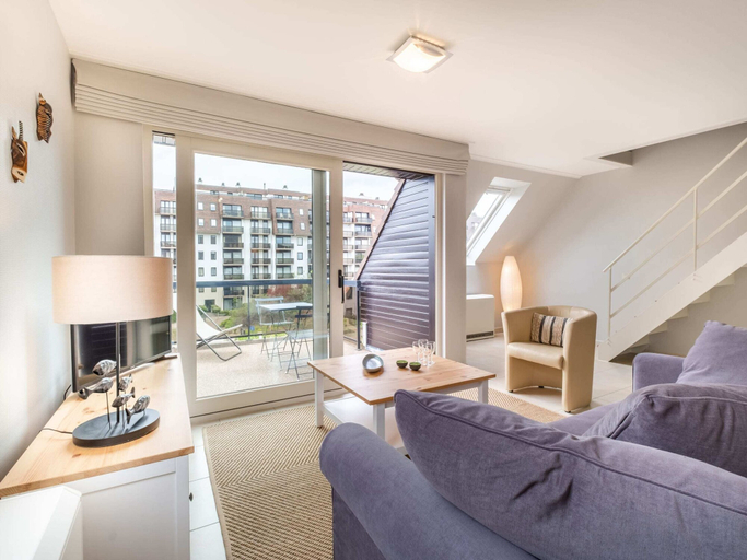 Living area 3, Promonade Z204 Duplex Apartment in Koksijde, West-Vlaanderen