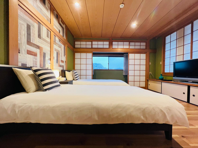 Bedroom 2, NARA japanese garden villa, Nara