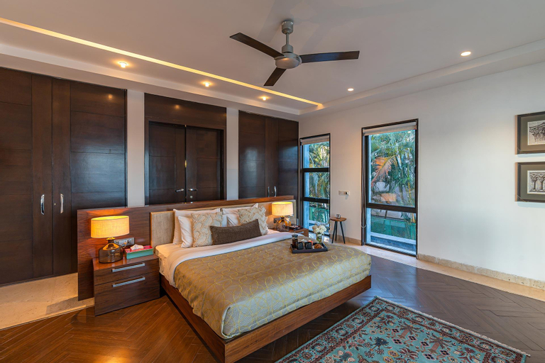 Bedroom 3, StayVista at Oceanic Sunsets, North Goa
