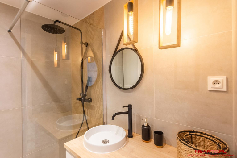 Bathroom 2, Premium Apartments Old Town Topolowa, Kraków City