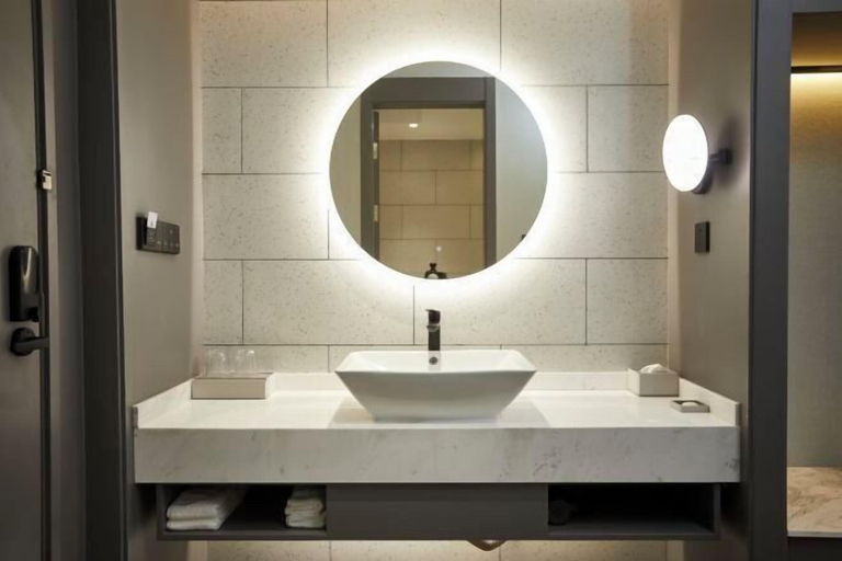 Bathroom 4, Jinxin Huayuan Hotel, Shantou