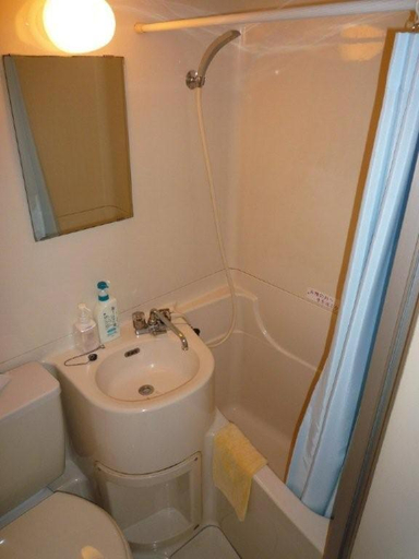Bathroom 4, Business Hotel Kyugetsu Tsukumi, Tsukumi