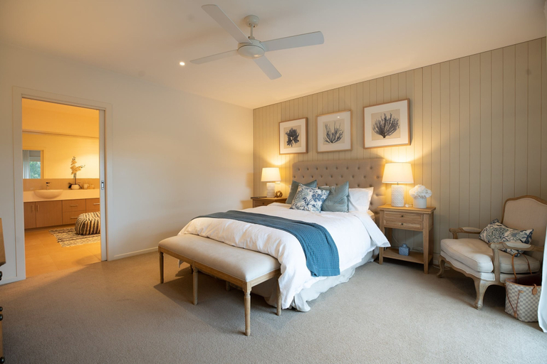 Bedroom 2, Hamptons Inspired Luxury, Melbourne