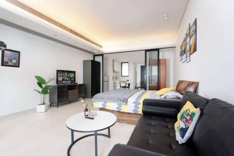 Bedroom 1, Beihai Tuyu Oceanfront Scenic Apartment, Beihai