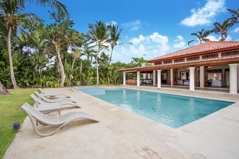 Terrace/patio 3, Gorgeous Villa at Casa de Campo With Large Pool Chef Maid and 2 Golf Carts, La Romana