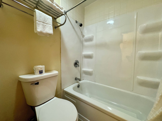 Bathroom 4, FairBridge Inn Express Hiawatha, Brown