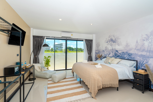 Bedroom 4, Mitsu Guesthouse, Karon Beach, Phuket Island