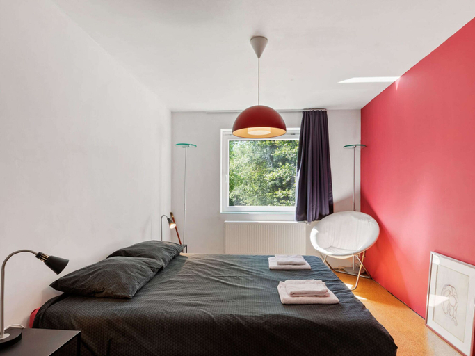 Bedroom 3, Villa in Kobbegem With Private Garden, Vlaams Brabant