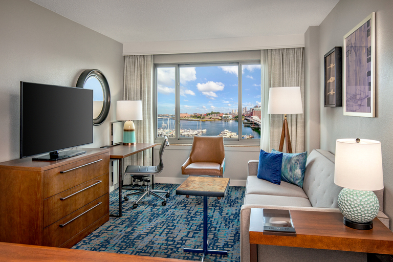 Bedroom 3, Residence Inn Boston Harbor on Tudor Wharf, Boston