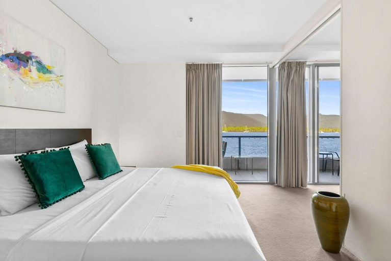 Bedroom 4, Reef - Waterfront City Pool Sauna Gym, Cairns