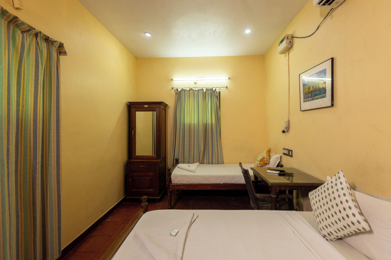 Bedroom 3, Hotel Coramandal Heritage, Puducherry