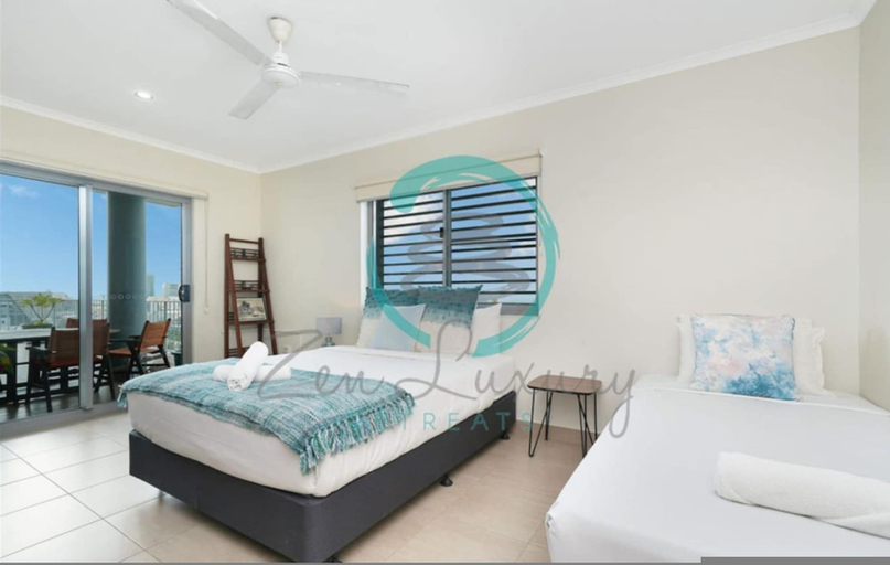 Bedroom 3, Pinnacle Penthouse Escape Panoramic Views Pool, Darwin