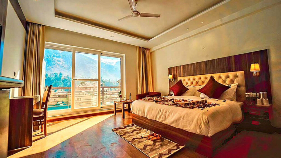 Bedroom 3, Simsa Heights Manali, Kullu