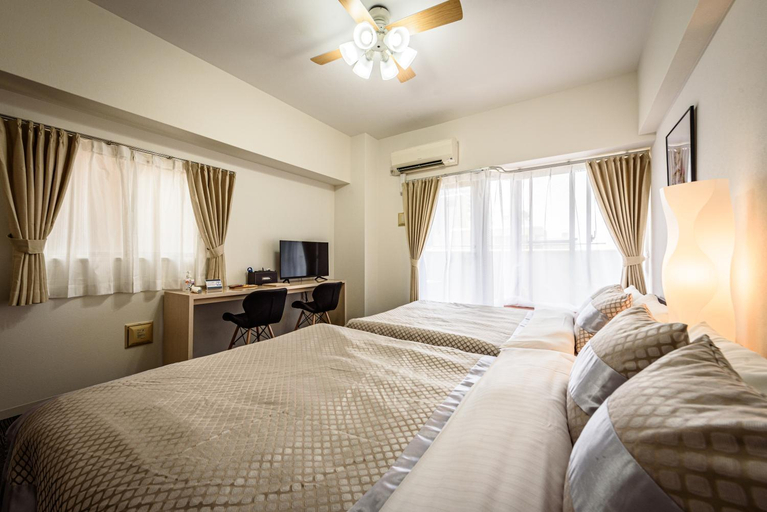 Bedroom 2, Cocostay The Peace Memorial Park ココステイ平和記念公園 Excellent location overlooking Peace Park!, Hiroshima