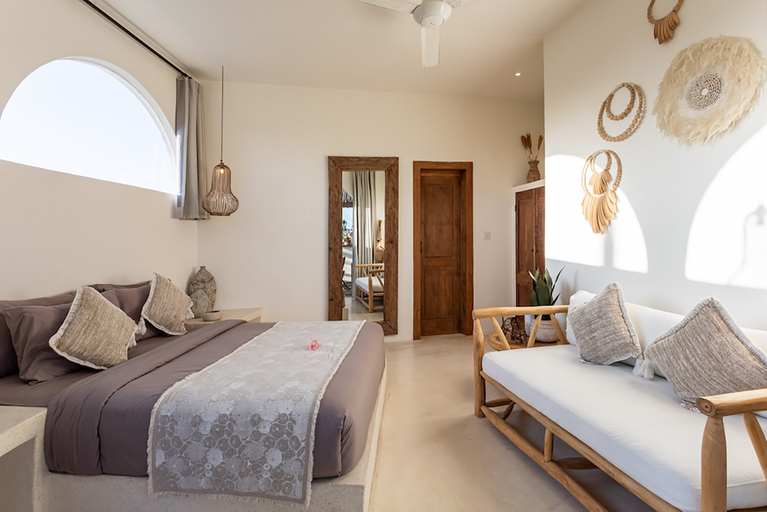 Bedroom 5, Villa Lagertha - Exceptional Villa Near the Famous Bumbak Street and Canggu, Badung