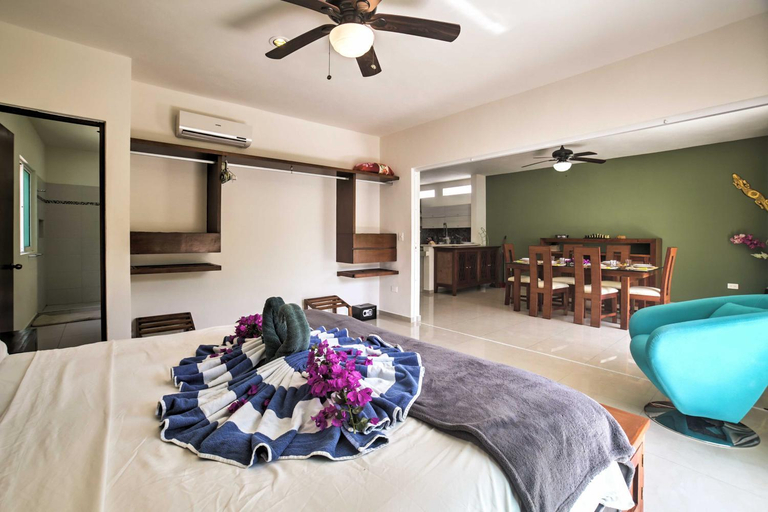 Bedroom 3, Casa Esmeralda w/ Pool Access & Furnished Patio!, Cozumel