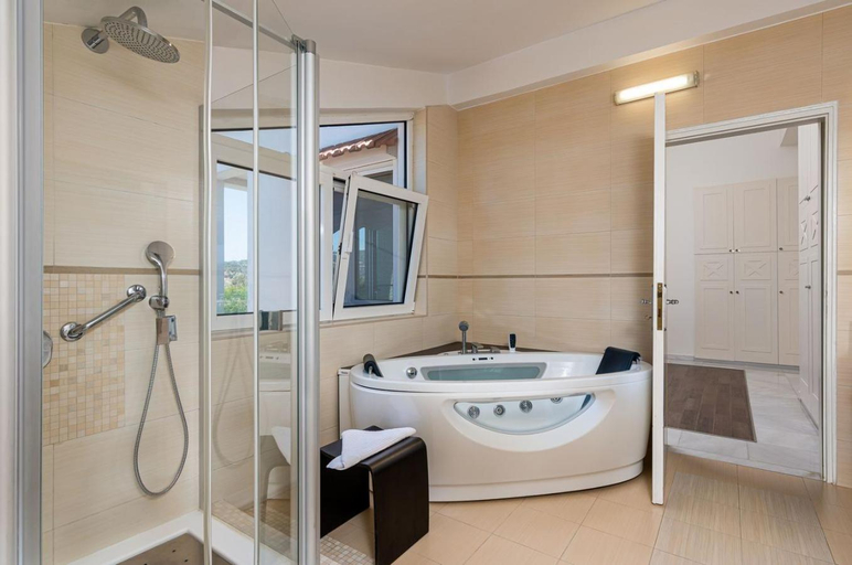 Bathroom 4, Giakoumakis Luxury-Private Villa, Crete