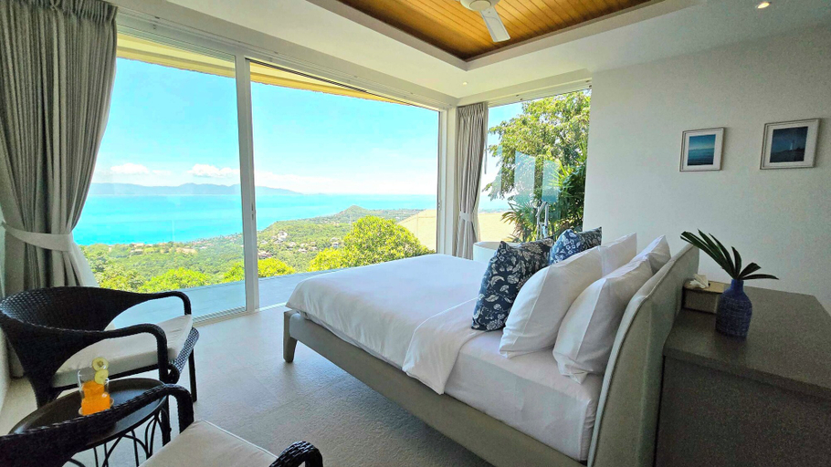 Bedroom 3, Villa Cabo 4BR with Panoramic Sea Views, Ko Samui