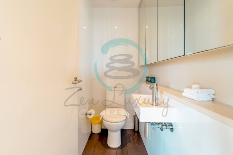 Bathroom 4, Waterfront Retreat Ocean Views Pool Balcony, Darwin