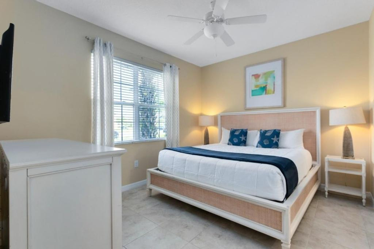 Bedroom 2, Veranda Home, 8br, 6 en-suites, Lake View,POOL SPA villa, Osceola