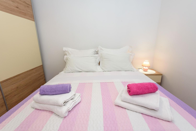 Bedroom, Apartment Đego near Ploce, riverfront, parking, Ploče