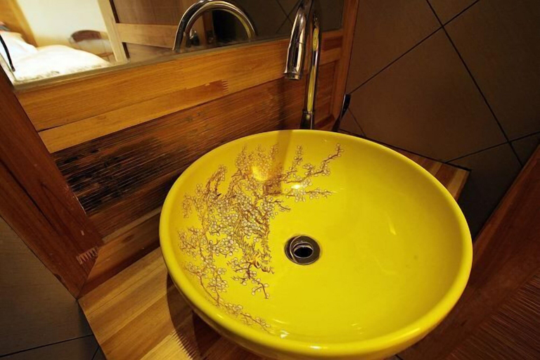 Bathroom 3, Countryside Villa Yulong Hepan Boutique Farmhouse, Guilin