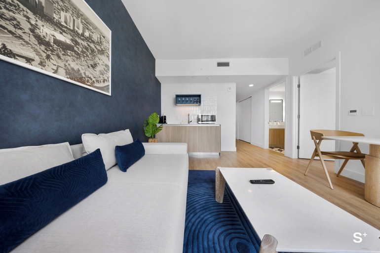 Bedroom 4, Stayplus Luxury Condo in Downtown Miami, Miami-Dade