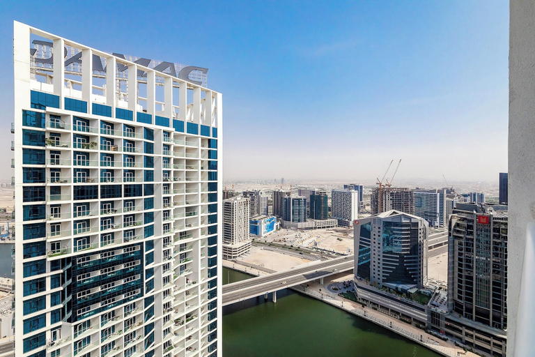 Exterior & Views, Modern Studio at DAMAC Maison Prive, Dubai