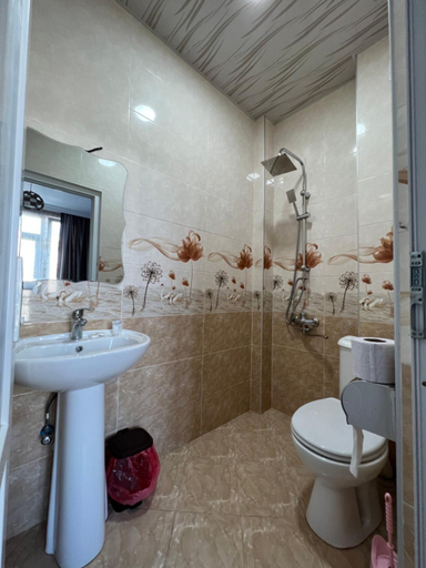 Bathroom 2, hotel Vaxx, Batumi