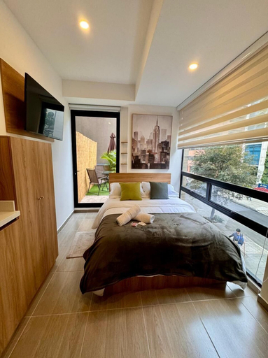 Bedroom 2, 203-Oasis Urbano Con Terraza, Santafé de Bogotá