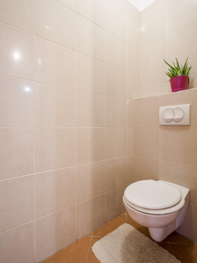 Bathroom, BpR City Lodge Apartments, Budapesti