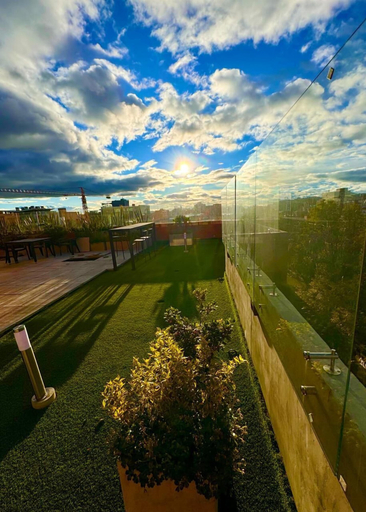 Terrace/patio 2, 514- Estudio luminoso con balcón, Santafé de Bogotá