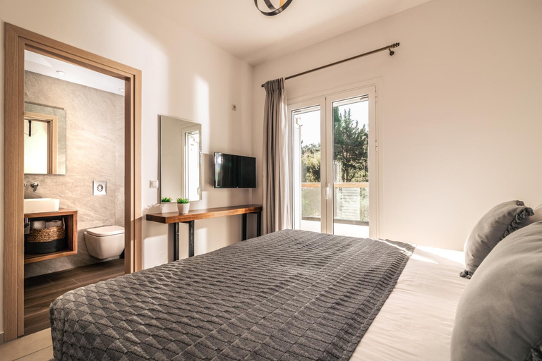 Bedroom, Oresteia Executive Villa, a Flamboyant Retreat, By ThinkVilla, Ionian Islands