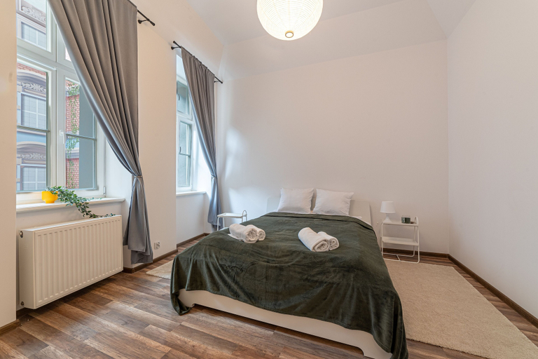 Bedroom 3, RentPlanet - plac Uniwersytecki, Środa Śląska