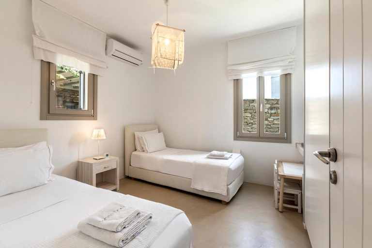Bedroom 2, White Tinos Luxury Suites, South Aegean
