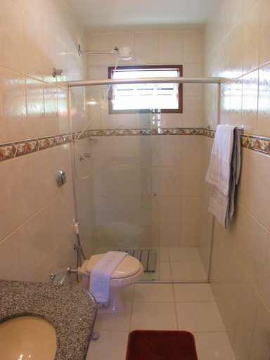 Bathroom 4, Hotel Residencial do Mirante, Prado