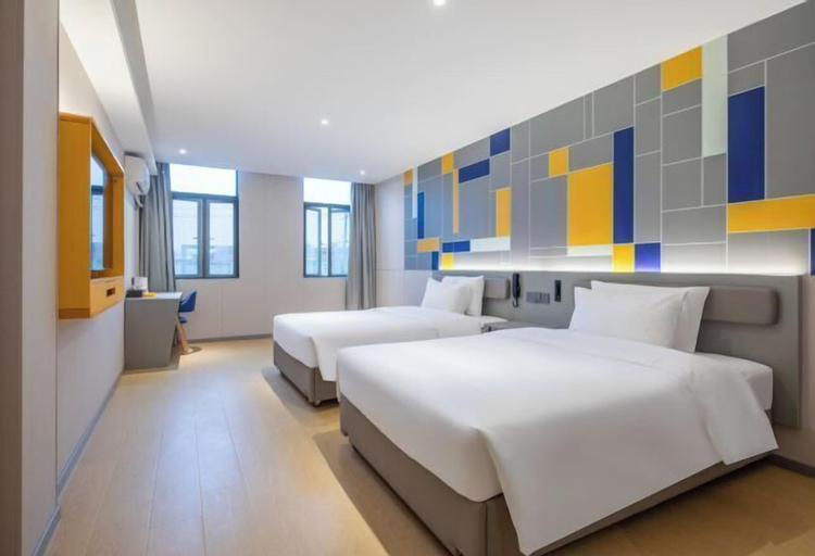 Bedroom 1, 7Days Inn Hotel (Nanjing Lukou Airport), Nanjing